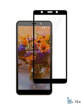Защитное стекло 2e basic для tecno pop 3 (bb2), 2.5d fcfg, black border