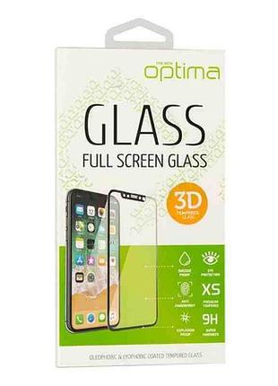 Защитное стекло optima 3d for samsung a605 (a6 plus-2018) white