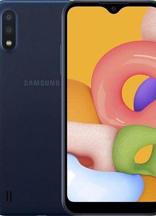 Защитная гидрогелевая пленка для samsung galaxy a01 (sm-a015fzbdsek) глянцевая, на заднюю крышку
