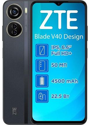 Защитная гидрогелевая пленка для zte v40 design матовая