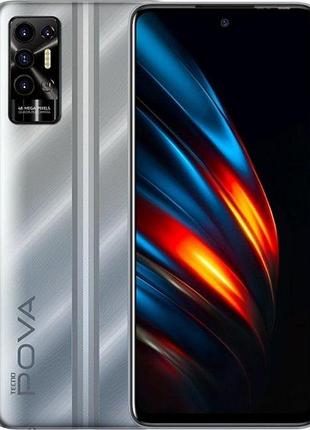 Защитная гидрогелевая пленка для tecno pova 2 матовая, на экран