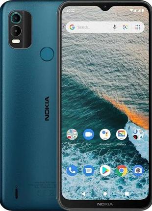 Защитная гидрогелевая пленка для nokia c21 plus глянцевая, на заднюю крышку