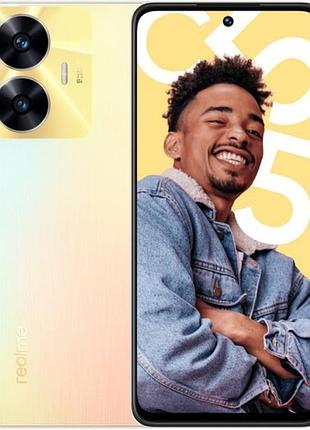 Защитная гидрогелевая пленка для realme c55 глянцевая, на заднюю крышку