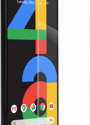 Гидрогелевая защитная пленка на google pixel 4a (прозрачная пленка на весь экран)