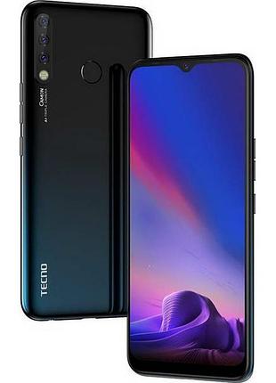Защитная гидрогелевая пленка для tecno camon 12 матовая, на экран