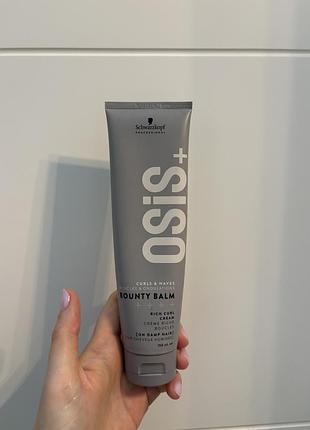Крем для волосся schwarzkopf osis+ curls & waves bounty balm для кучерявого волосся 150 мл