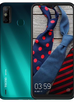 Защитная гидрогелевая пленка для tecno spark 6 go матовая, на экран