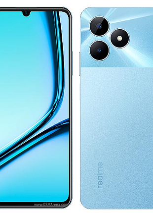 Гідрогелева захисна плівка на realme note 50 на весь екран прозора