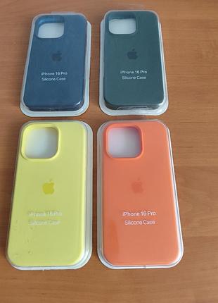 Чохол apple silicone case для iphone 16 pro ціна вказана за 1 шт