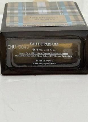 Memo paris inverness eau de parfum 75 мл 2