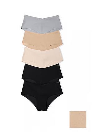 Трусики жіночі victoria's secret/pink no show thong безшовні, розмір м