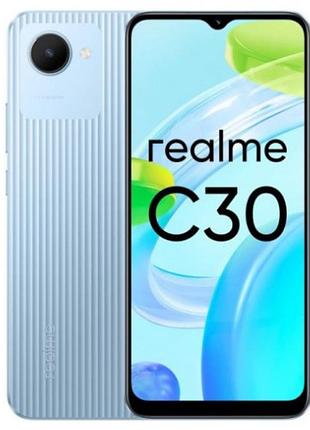 Защитная гидрогелевая пленка для realme c30 матовая