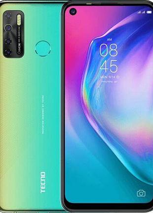 Защитная гидрогелевая пленка для tecno camon 15 матовая, на заднюю крышку