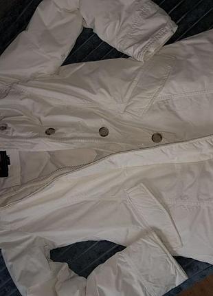 Пуховик жіночий woolrich білий