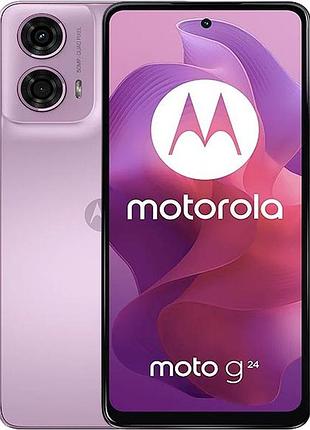 Гідрогелева захисна плівка на motorola moto g24 на весь екран прозора