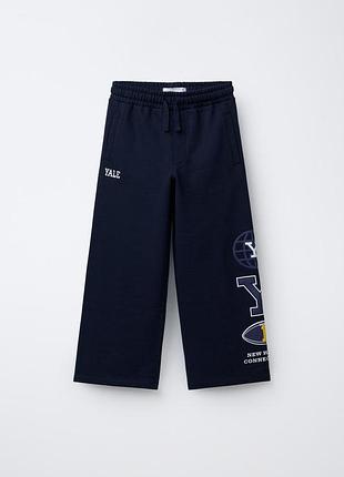 Штани широкого крою yale university™ zara 4820, 4780 (3854/656/401)
