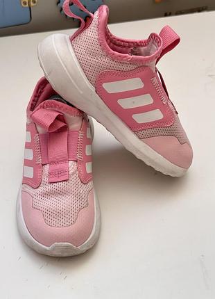 Кросівки для дівчаток adidas рожеві 2