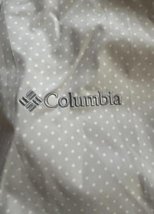 Куртка  сіра в горошок columbia l 2