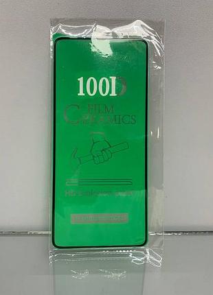Захисне скло 5d для motorola g72 ceramic чорне
