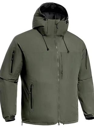 Зимова тактична куртка на пуху, call dragon®️ sqg 5 army green (олива)