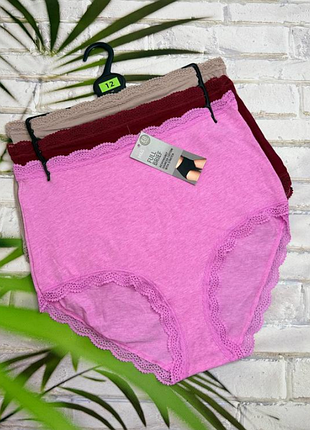 Котоновые трусики женские 3шт m&amp;s 💞