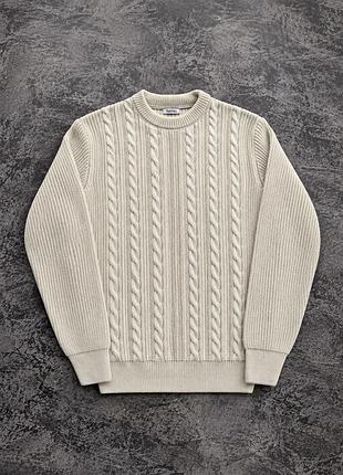Свитер с круглым горлом "mariner" беж xl