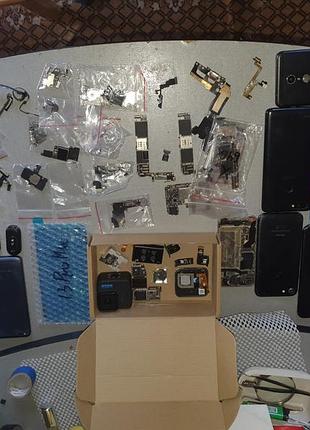 Срочно! большой лот запчасти: ipad, iphone, redmi, экраны, платы (все при 2500 грн)