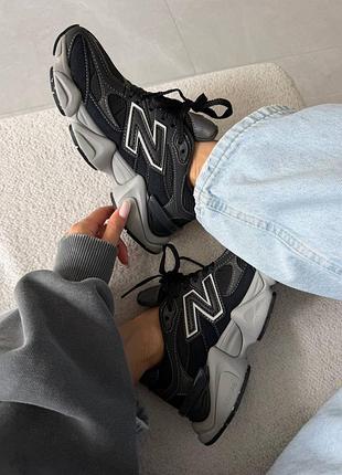 New balance 9060
black / grey cordura