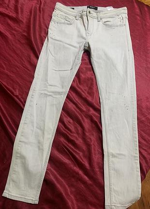 Сірі джинси skinny fit m