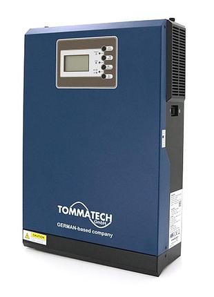 Гібридний інвертор tommatech tt-new5kmppt 5 квт 48 в з комплектом перемичок, mppt 60–115 в, заряд від мережі 60 а