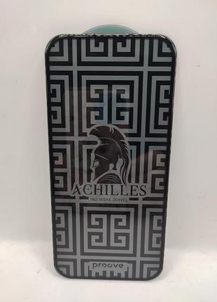 Захисне скло proove achilles iphone 14 pro/15/16 (black) 57690 proove