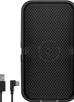 Беспроводное зарядное устройство goobay 60471 15 вт usb type c qi зарядная станция для телефона в авто