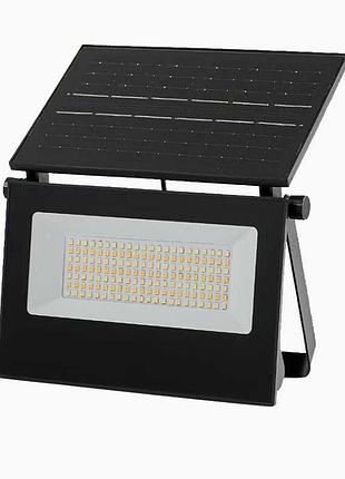 Вуличний led-ліхтар на сонячних батареях 100 вт автономний прожектор для освітлення дворів паркінгів і фасадів