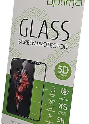 Захисне скло optima 5d for iphone 11 pro black