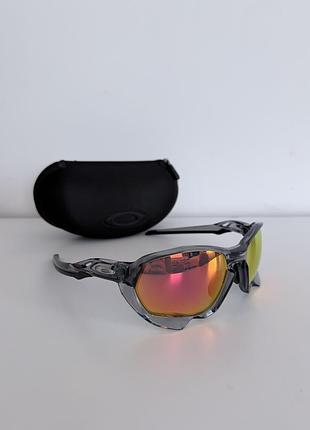 Окуляри oakley plazma 009019 grey smoke/galaxy ruby 5