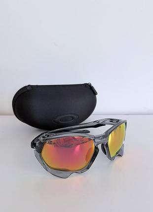 Окуляри oakley plazma 009019 grey smoke/galaxy ruby 6