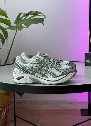 😍 женские кроссовки asics 1968-2160 white green
