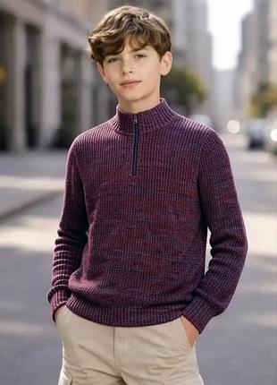 Котоновий світер светр джемпер для хлопчика 8-9 років