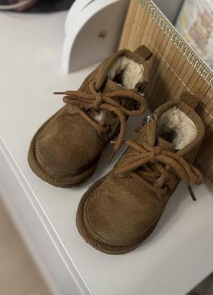 Уггі для дітей ugg коричневі 22 розмір