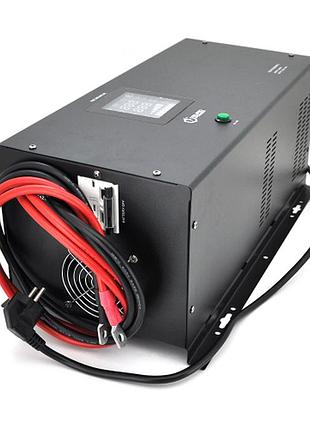 Інвертор дбж з правильною синусоїдою europower psw-ep2000wm12 2000 ва/1400 вт, 12 в, заряд 20 а, настінний, під зовнішню акб