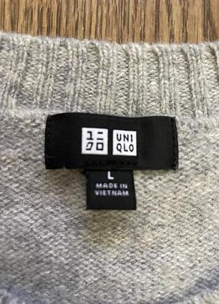 Вовняний светр uniqlo 3