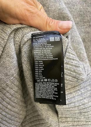 Вовняний светр uniqlo 5