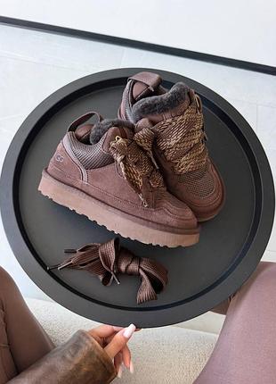 Жіночі угги ugg lowmel sneakers |  burnt cedar