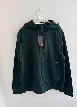 Кофта худі 5.11 tactical arms full zip оригінал, тактичне зіп-худі на флісі