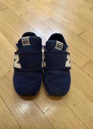 Кросівки для хлопчика new balance замшеві сині