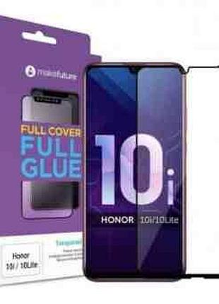 Защитное стекло tempered glass full glue 9h honor 10 lite black