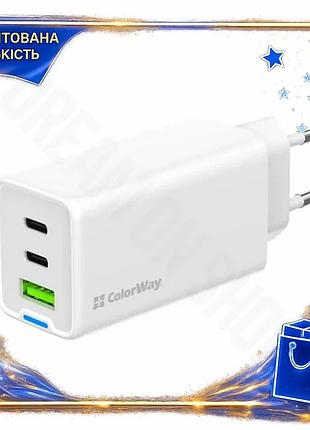 Dm сетевое зарядное устройство спецификация 2.2 для colorway 65 вт gan 2xtype-c 1xusb для ноутбуков см spe|lz