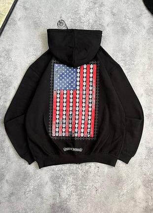 Зіп худі chrome hearts 2