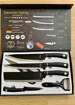 Набір кухонних ножів german family z-line gf-v19