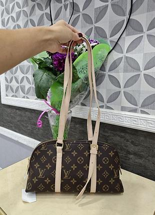 Сумка жіноча louis vuitton monogram pochette cles коричнева